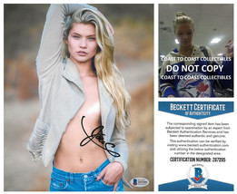 Josie Canseco Model signed 8x10 photo Beckett COA exact proof autographed.. - £87.04 GBP