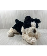 Tri Russ Target plush black white border collie Boston terrier puppy dog... - £15.77 GBP