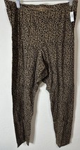 Old Navy Women’s High Rise Brown Animal Print Cotton Ankle Leggings Size... - $470.96 MXN