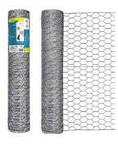 GARDEN ZONE 162450 GALVANIZED POULTRY NETTING, 24&quot; H X 50&#39; L (1-UNIT) - £23.79 GBP