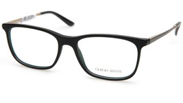 New Giorgio Armani AR7112 5052 Black Eyeglasses Frame 55-17-140mm B38mm Italy - £97.91 GBP