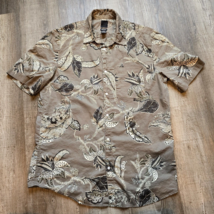 HM Hawaiian Shirt Mens Size Medium Button Down Short Sleeve Casual Summe... - £13.23 GBP