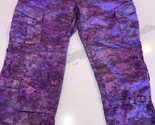 AIRSOFT PAINTBALL MILITARY ACU UCP PANTS &amp; KNEE PADS TEAM COLOR PURPLE A... - $39.59