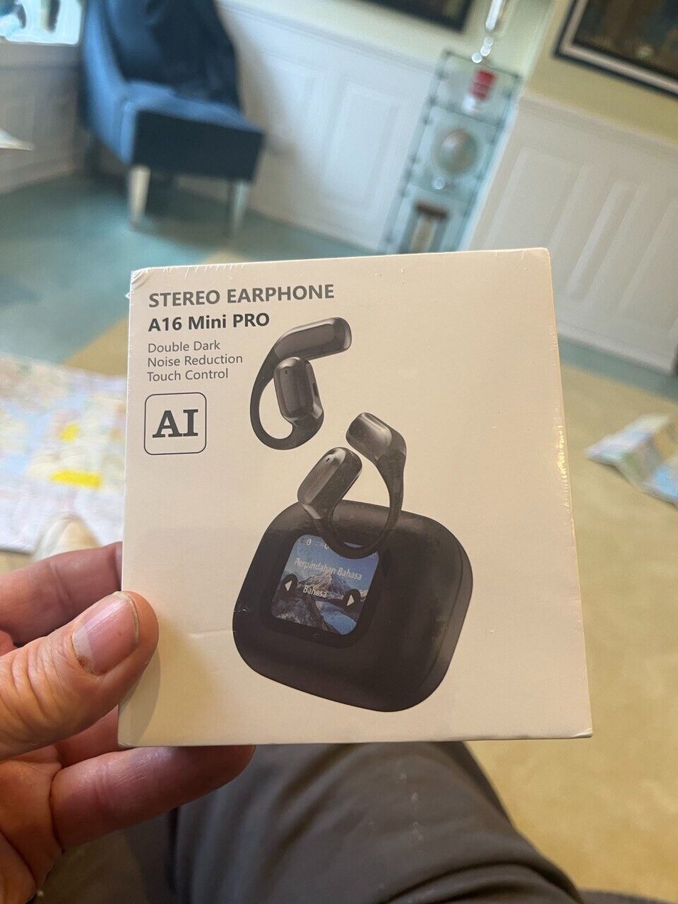 A16 Mini PRO Stereo Earphone Wireless Bluetooth Earbuds 40Hrs Playtime
