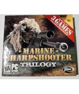 Marine Sharpshooter Trilogy (PC, 2008) case and 3 cds. Complete In Box N... - £2.34 GBP