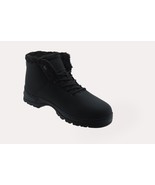 Men Boots CARENURSE Mens Lightweight Winter Boots Size 9.5 Black - $19.79