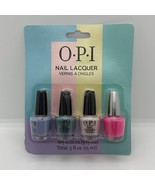 OPI 4 Bottle Pack, Nail Lacquer, Mini 4 pcs - 0.125 oz - Inc Pink, Nude,... - $8.86