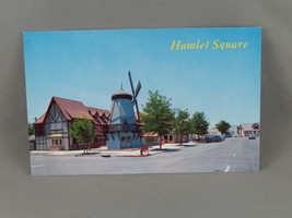 Vintage Postcard - Solvang California Hamlet Square - Bob Ball - £11.86 GBP