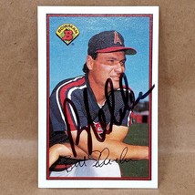 1989 Bowman #44 Bill Schroeder SIGNED Autographed California Angels Card - £1.86 GBP