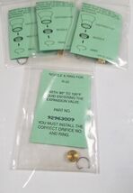 Qty-4 Sporlan L-1/2 R-22 Nozzle and Ring 92963009  28700501 - $16.25