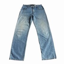 Vintage Levi’s Men’s Silvertab Straight &amp; Loose Jeans Sz 34 Light Blue D... - $49.45