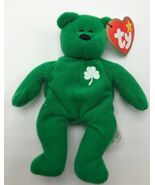 Ty Teenie Beanie Babies Erin The Irish Bear 1993 #1 - $4.99
