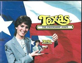 1986 Sesquicentennial Texas-Friendship State-Travel Guide Book - £12.23 GBP