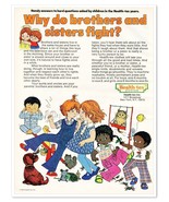 Health-Tex Handy Answers Sibling Rivalry Susan Perl Vintage 1973 Magazin... - £7.62 GBP