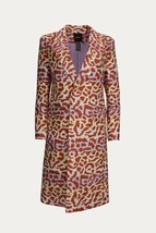 Smythe Peaked Lapel Overcoat Size 2 - $404.91