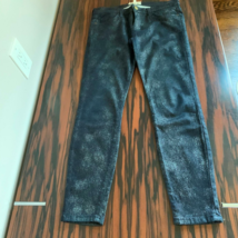 NWOT CURRENT ELLIOT Skinny &quot;Silver Foil&quot; Dark Blue Jeans SZ 28 - $1,199.48 MXN