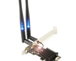 Ac1200 Pcie Wifi Card For Pc With Bt 4.2 | Dual Band Wireless Network Ad... - $38.99