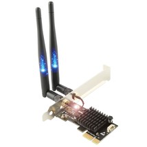 Ac1200 Pcie Wifi Card For Pc With Bt 4.2 | Dual Band Wireless Network Ad... - $38.99