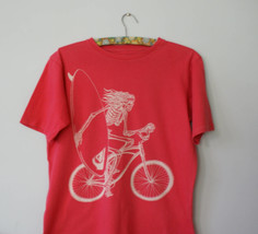 Surfer Skeletor on Bike T-shirt, Skeletor t-shirt, Biker t-shirt,Surfer t-shirt, - £19.93 GBP