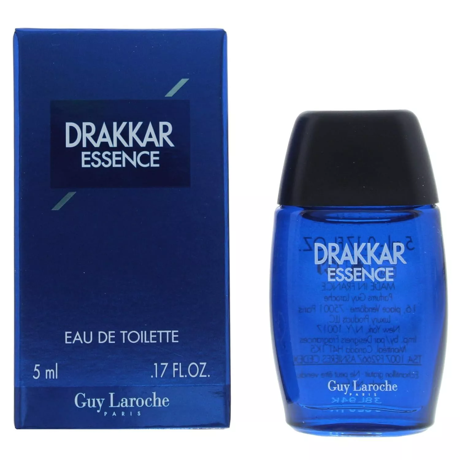 Drakkar Essence by Guy Laroche for Men EDT Cologne Splash 0.17oz New in Box - $45.98