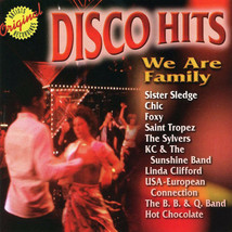 Disco Hits: We Are Family CD, USED  Various Artists Great Disco Compilation - £5.59 GBP