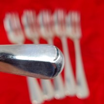 6X S &amp; G Sheffield England Pastry Forks 6” EPNS  A1 Silver Plated  - $19.98