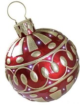 Giant 28in Tall LED Light Up Christmas Ornament (dt) - £1,159.87 GBP