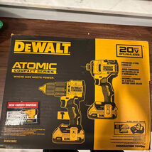 Dewalt 20V 1/2" CORDLESS LI-LON Hammer Drill &amp; Impact Driver Combo Kit D... - $247.49