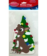 Rudolph The Red-Nosed Reindeer Gel Window Cling (Rudoph Christmas - £17.37 GBP