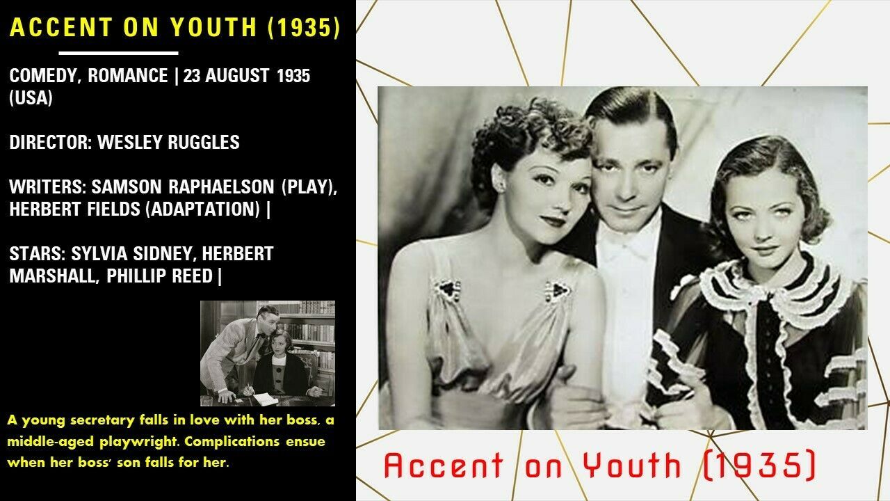 Accent on Youth (1935) - $6.00