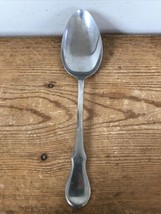 Vintage Mid Century WMF Cromargan Flatware Serving Spoon Stainless 9.25&quot; - £28.98 GBP