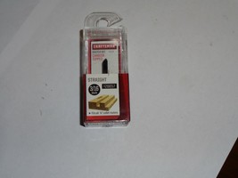 Craftsman Router Bit 3/16&quot; Straight 1/4 Shank 28657 - $13.86