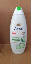 Dove Body Wash Bundle of 3 Refreshing 22oz, Antibacterial 20oz, Invigorating 20o - £10.38 GBP
