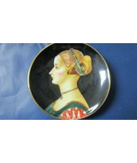 Vanity Dish Italy Incognita - P. Della Francesca 4&quot; Handpainted with sta... - $74.47 CAD