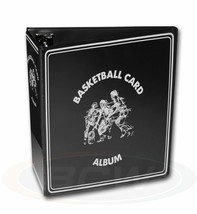 3 BCW 3&quot; Heavy Duty D-ring Black Basketball Binder Albums - £32.90 GBP