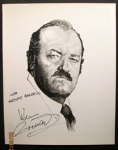 WILLIAM CONRAD:VOICE OF (THE FUGITIVE) ORIG,HAND SIGN AUTOGRAPH PHOTO - £155.74 GBP