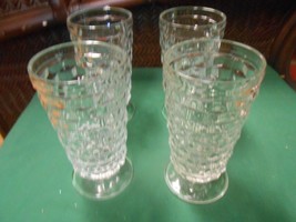 Great Set of 4 WHITEHALL American...Tumblers/Glasses 6&quot; - £19.45 GBP