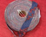 NEW 125 Yards x 1 5/16&quot; Pre-Cut Fabric Strip Rag Scrap Braided Rope Rug ... - $29.65