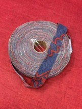 NEW 125 Yards x 1 5/16&quot; Pre-Cut Fabric Strip Rag Scrap Braided Rope Rug ... - $29.65