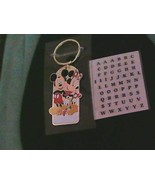 Walt Disneyland Resort Keychain Charm Mickey Minnie Pluto - $301.58 MXN