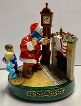 Coca-Cola Santa PLEASE PAUSE HERE Mechanical Bank 3rd in Series Vintage ... - $17.94