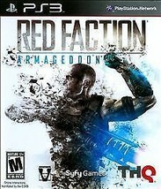 Red Faction Armageddon PS3 New! Alien, War, Hell On Mars, Fight, Weapons, Gun - £7.88 GBP