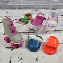Doll Shoes Single Shoe Lot of 7 for 18&quot; Dolls Our Generation American Girl - £11.60 GBP