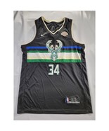 Authentic Nike Giannis Antetokounmpo Milwaukee Bucks Statement Jersey 50... - $49.97