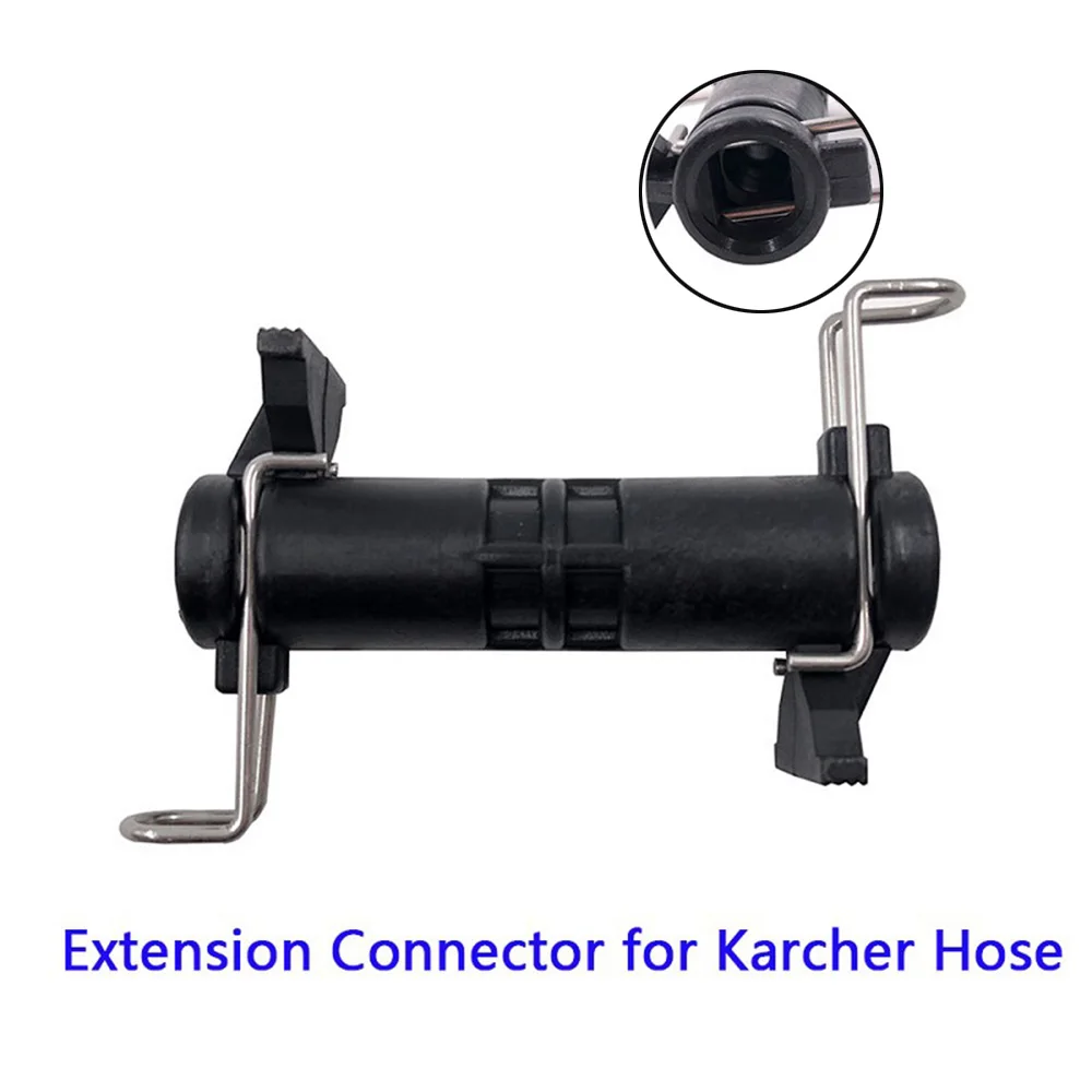 Black Hose Extension Connector Adapter Accessories for Karcher K2 K3 K4 ... - $17.46