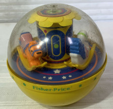 Vintage Fisher Price Roly Poly Carousel Toy - £15.47 GBP