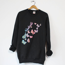 Vintage Nashville Tennessee Butterfly Sweatshirt XL - £21.30 GBP