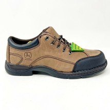 John Deere Boots LAD Brown Nubuck Oxford ESD ST Womens Size 10 Shoes JD3914 - $39.95+