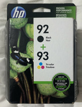 HP 92 / HP 93 Black &amp; Tri-Color Ink C9513FN - C9362WN &amp; C9361WN Free Shipping - £17.76 GBP