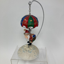 Cobble Creek Parachute Santa Claus Figurine Multicolor Christmas Statue Decor - £11.18 GBP